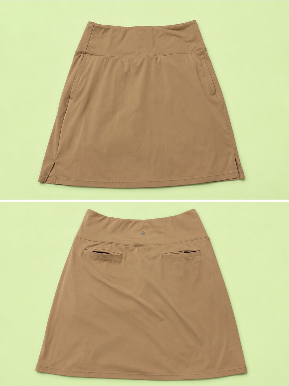 Gradual women’s golf skirt size medium light brown/tan